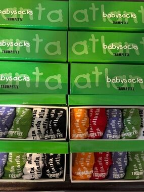 Trumpette Baby Socks Lot – 60 Pairs (10 Boxes) Atlanta Print
